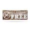 Signmission Gluten Free, 36 Inch x 96 Inch, Vinyl Banner B-96-30671 - alternate 1