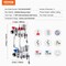 Vevor 2-Branch Radiant Heat Manifold 1/2 in PEX Tubing Floor Heating Manifold Set 7012-25-02-00-NPT - alternate 2