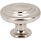 Designperfect 1-5/16 Diameter Round Cabinet Knob, Brushed Satin Nickel DPA-R38KSNB - alternate 1
