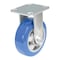 Vestil Polyurethane Precision Ball Bearing Rigid Caster 6 In. x 2 In. 661 lb Blue/Gray CST-PB-6X2PUA-R - alternate 1