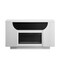 Global Furniture Usa Contemporary Aveena White 76" Entertainment Unit With Tv, Led, and Speakers AVEENA-WHT-EU 76 W/TV LIFT LED & SPKR - alternate 2