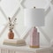 Jonathan Y Diana 23.5 in. Traditional Classic Ceramic and Metal Ginger Jar LED Table Lamp, Red/White/Brass Gold JYL3050C - alternate 5
