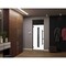 Vdomdoors Front Exterior Prehung Steel Door Ronex1055 Teak Transom Window Sidelite Entry Metal Modern Painted RONEX1055EXD-OAK-W36 x H80+16-RH-I - alternate 2