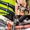 Grizzly Supply Cable Clamp, 1 1/2 in Bundle Dia., .59 in W, Rubber-Lined P-Clamp, 304 Stainless Steel, Black, 100PK GS-RPC5-1 1/2-C - alternate 4