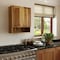 Homeroots 24in Brown Solid Wood Wall Mounted Accent Cabinet 383580 - alternate 2