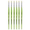 Da Vinci FIT Synthetics Student Brush, Synthetic, Acrylic & Oil, Flat, Series 379, Size 4, 6PK VA-379_4 - alternate 1