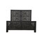 Homeroots Three Piece Black Solid Wood Bedroom Set 569579 - alternate 4