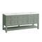 James Martin Vanities Vanity, without top, Smokey Celadon, 71.9 in W x 23.5 in D,  330-V72-M-SC - alternate 2