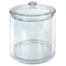 Azar Displays Small Round Candy Bin with Acrylic Lid - 1.34 Gallon Airtight Food Storage 400423 - alternate 1