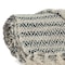 Homeroots Beige and Taupe Diamond Weave Handloom Throw 476215 - alternate 2