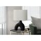 Monarch Specialties Lighting, 25"h, Table Lamp, Black Ceramic, Ivory / Cream Shade, Contemporary, Modern I 9666 - alternate 2