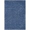 Homeroots 8' X 10' Navy Blue Gray And Ivory Polka Dot Washable Indoor Outdoor Area Rug 599061 - alternate 2