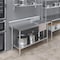 Amgood 60 in. x 24 in. Stainless Steel Work Table with Built-in Right Prep Sink and Faucet WTWTPS-2460-R-F-Z - alternate 2
