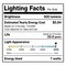 Euri Lighting PAR16 LED Bulbs, 7W, 500 lm, 50W Eq., 5000K, GU10, Dimmable, UL, 2PK EP16-7W5050eG-2 - alternate 1