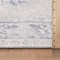 World Rug Gallery Blue and Ivory Medallion Rug - Machine Washable, Flat Pile, Family Friendly 2 ft x 3 ft WR172BLUE2X3 - alternate 3