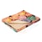 Homeroots 50" X 70" Black Green Red and Pink Kantha Cotton Patchwork Throw Blanket with Embroidery 357576 - alternate 2