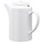 Service Ideas Plastic Teapot No Tether, Double Wall, 16 Ounce, White TS612WH - alternate 2