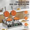 Vevor Commercial Bubble Waffle Maker Egg Pancake Baker Machine 1400W Non-Stick SC-X30 - alternate 3