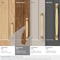 Amerock Highland Ridge 3-3/4 in 96 mm Center-to-Center Champagne Bronze Cabinet Pull BP55317CZ - alternate 2