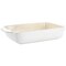 Crockpot Artisan 4 Quart Rectangular Stoneware Bake Pan in Cream 136633.01 - alternate 1