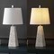 Jonathan Y Owen 20.5" Contemporary Resin LED Table Lamp, White Terrazzo, 2PK JYL1037B-SET2 - alternate 2