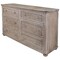 Homeroots 59" Natural Solid Wood Six Drawer Double Dresser 524560 - alternate 1