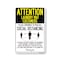 Signmission PSA, Laundry Mat Customers Practice Social Distancing, 24in X 18in Decal, OS-NS-D-1824-25362 OS-NS-D-1824-25362 - alternate 1