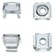 Nvent Hoffman Cage Nut, Nut Accessory, Steel P1032CN - alternate 1