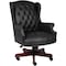 Boss Traditional Chair, Black Back, 30 in W 32" L 44" H, Fixed B800-BK - alternate 1