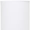 Homeroots 23" White Metal Table Lamp With White Cylinder Shade 643432 - alternate 2