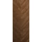 Sartodoors Slab Door Panel 24 x 84 inches, Ego 5005 Cognac Oak Veneer, Wood Veneer Doors, Pocket Closet Slid EGO5005S-DKO-2484 - alternate 1