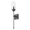 Z-Lite Cosmo Matte Black 1 Light Wall Sconce 2015-1S-MB - alternate 2