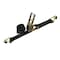 Tie 4 Safe 3'' x 30' Ratchet Strap w/ Wire J Hook. WLL: 5,400 LBS Black RT20R-1530-W20-BLK-1 - alternate 1