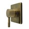 Kingston Brass Single-Handle Six-Way Diverter Valve with Square Trim Kit, Antique Brass KS4043DL - alternate 1
