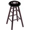 Holland Bar Stool Co Oak Bar Stool, Dark Cherry Finish, Georgia "G" Seat RC30OSDC - alternate 1