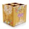 Urban Market Gibson 5.5 Inch Square Bamboo Utensil Holder in Animal and Floral Print 122889.01 - alternate 2