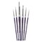 Silver Brush Silver Silk Round Brushes, 6-Piece Set SS-8876 - alternate 1