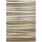 Homeroots 8' X 10' Brown Beige And Gray Striped Washable Indoor Outdoor Area Rug 597316 - alternate 2