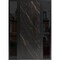 Vdomdoors Steel Door Dekton 0118 Natural Noir 96вЂќ/ 2 Side Exterior Windows Sidelites/ Entry Door Painted W1 DEKTON0118EXD-NOIR-W14+36+14xH96-LH-I - alternate 1