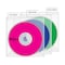 C-Line Products 5-13/16" x 5-1/32" Standard Individual CD and DVD Holders with Index Tabs, 9/PK, 10PK/BX 61908-BX - alternate 2