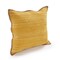 Homeroots Set of Two 20" Yellow Cotton And Jute Throw Pillows with Texture, 2PK 554565 - alternate 1