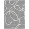 Homeroots 10' X 14' Gray And Ivory Abstract Washable Indoor Outdoor Area Rug 597486 - alternate 2