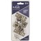 Hardware Resources KasaWare 1/2'' Overlay Compact Hinge, 2PK KFHCN012-A-2 - alternate 1