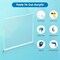 Fab Glass And Mirror Acrylic Sheet Plexiglass, Rectangle PET Sheet 20in x 24in with Protective Film, 1/4in Clear Pan... ACR6M20X24RC - alternate 3