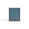 Strong Hold 10 drawer cabinet - (10x 2ft) - Blue accents - E-Lock w/ Tracking S3036-PPTAS-1001FS - alternate 1