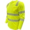 Reflective Apparel ANSI Type R Class 3 Long Sleeve T-Shirt with COOLMAX Technology 204CMPS-LM-2X - alternate 2