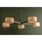 Troy Lighting Mailo 65in wide 5 Light Chandelier in Patina Brass F5665-PBR - alternate 3