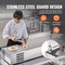 Vevor Countertop Refrigerated Salad Pizza Prep Station 130 W Stainless Guard ETL E40TW-G - alternate 3