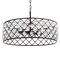 Jonathan Y Gabrielle 23" Crystal/Metal LED Pendant, Oil-Rubbed Bronze JYL9027A - alternate 2