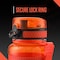 Squatz 40 Oz Poseidon Series Water Bottle for Protein and Fruit Shakes, Orange SQFIB-1O - alternate 2